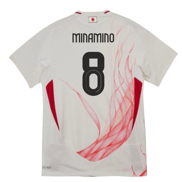 2024-2025 Japan x Y-3 Away Authentic Shirt (Minamino 8)