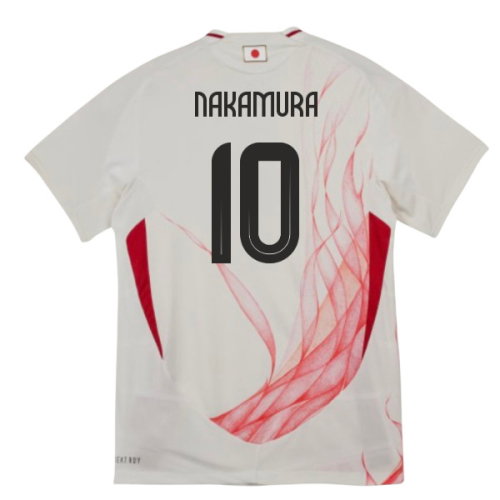2024-2025 Japan x Y-3 Away Authentic Shirt (Nakamura 10)