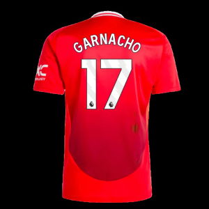 2024-2025 Man Utd Home Shirt (Garnacho 17)