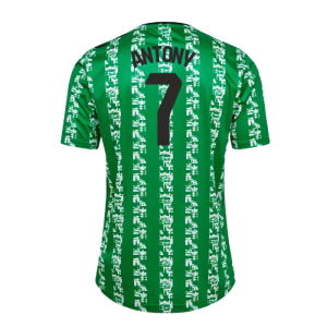 2024-2025 Real Betis Pre Game Jersey (Green) (Antony 7)
