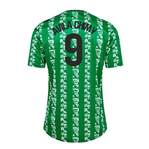 2024-2025 Real Betis Pre Game Jersey (Green) (Avila Chimy 9)