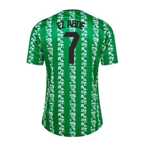 2024-2025 Real Betis Pre Game Jersey (Green) (Ez Abde 7)