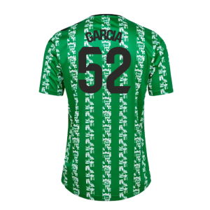 2024-2025 Real Betis Pre Game Jersey (Green) (García 52)
