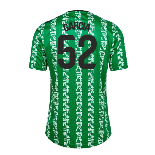 2024-2025 Real Betis Pre Game Jersey (Green) (García 52)