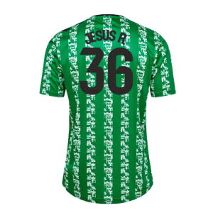 2024-2025 Real Betis Pre Game Jersey (Green) (Jesus R. 36)