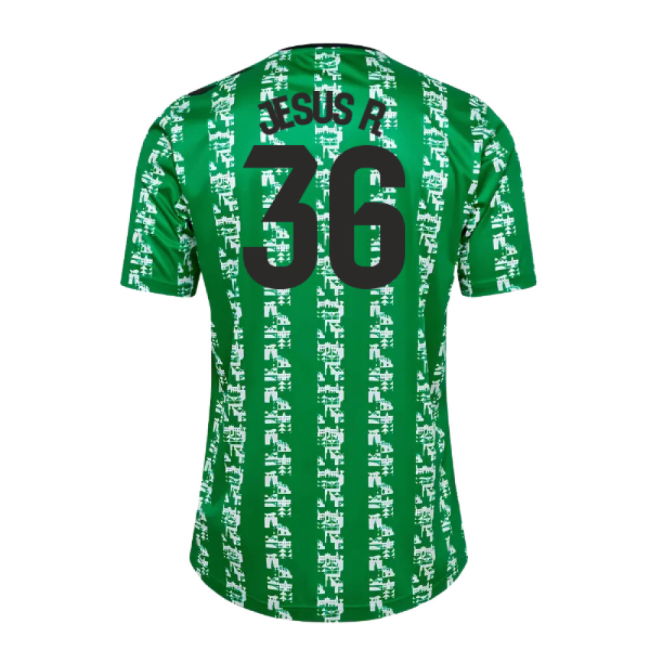 2024-2025 Real Betis Pre Game Jersey (Green) (Jesus R. 36)