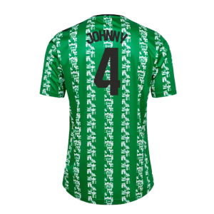 2024-2025 Real Betis Pre Game Jersey (Green) (Johnny 4)