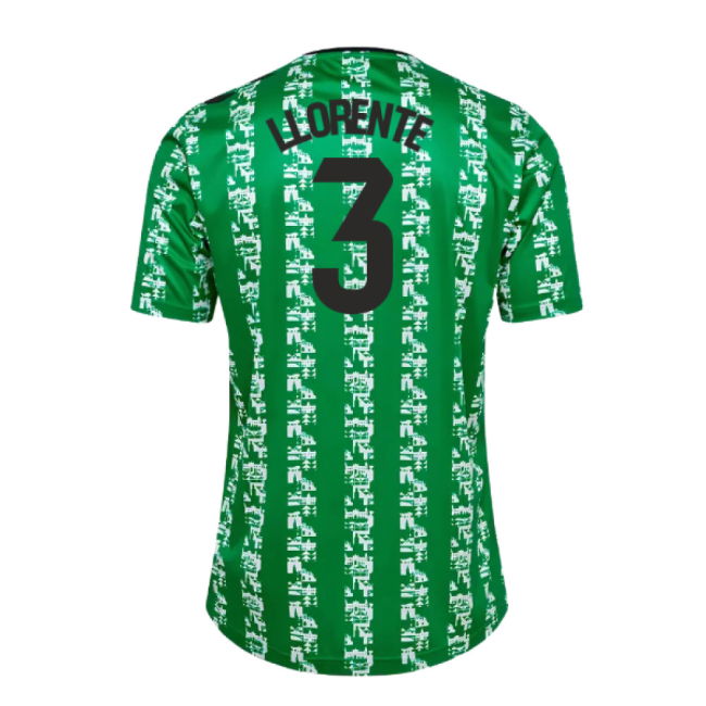 2024-2025 Real Betis Pre Game Jersey (Green) (Llorente 3)