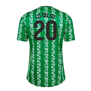 2024-2025 Real Betis Pre Game Jersey (Green) (Lo Celso 20)
