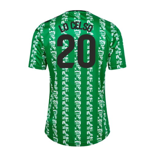 2024-2025 Real Betis Pre Game Jersey (Green) (Lo Celso 20)