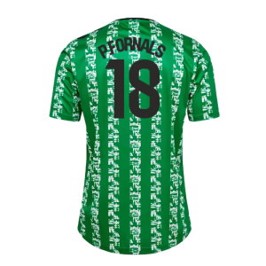 2024-2025 Real Betis Pre Game Jersey (Green) (P.Fornals 18)
