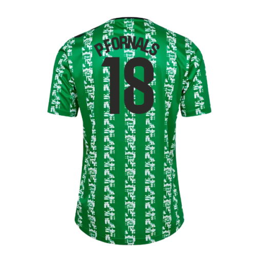 2024-2025 Real Betis Pre Game Jersey (Green) (P.Fornals 18)