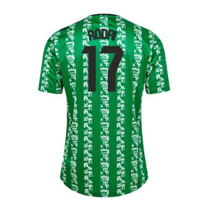2024-2025 Real Betis Pre Game Jersey (Green) (Rodri 17)