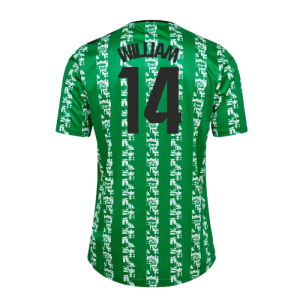 2024-2025 Real Betis Pre Game Jersey (Green) (WIlliam 14)