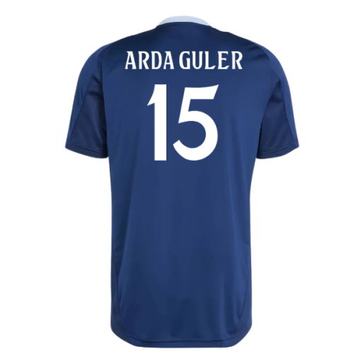 2024-2025 Real Madrid Training Jersey (Navy) (Arda Guler 15)