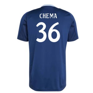 2024-2025 Real Madrid Training Jersey (Navy) (Chema 36)