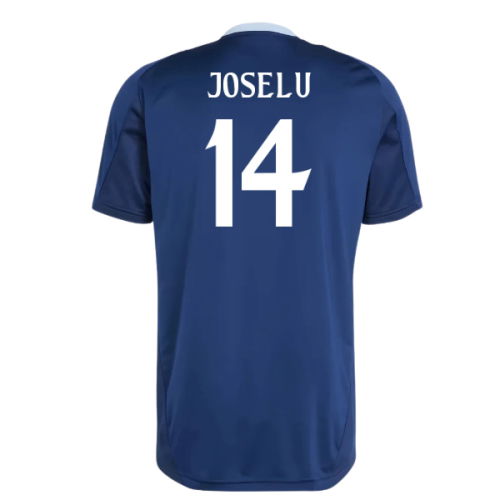 2024-2025 Real Madrid Training Jersey (Navy) (Joselu 14)