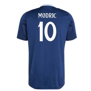 2024-2025 Real Madrid Training Jersey (Navy) (Modric 10)