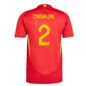 2024-2025 Spain Authentic Home Shirt (Carvajal 2)