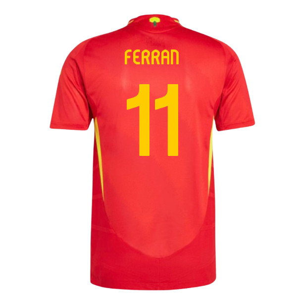 2024-2025 Spain Authentic Home Shirt (Ferran 11)