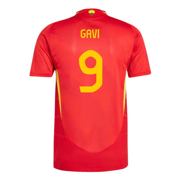 2024-2025 Spain Authentic Home Shirt (Gavi 9)