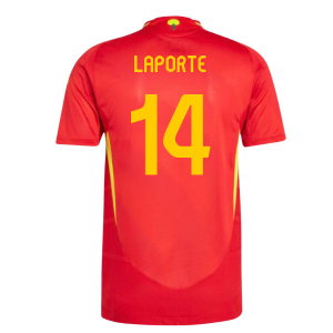 2024-2025 Spain Authentic Home Shirt (Laporte 14)