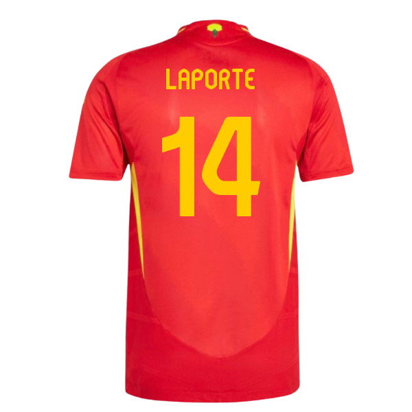 2024-2025 Spain Authentic Home Shirt (Laporte 14)