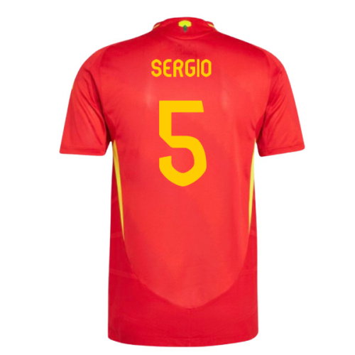 2024-2025 Spain Authentic Home Shirt (Sergio 5)