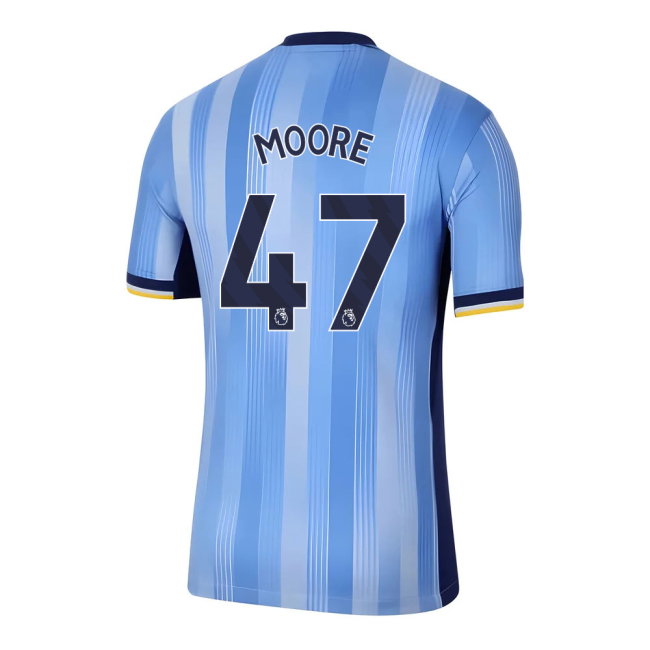 2024-2025 Tottenham Hotspur Away Shirt (Kids) (Moore 47)