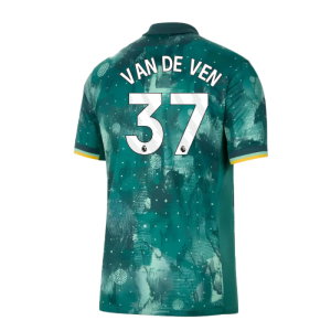 2024-2025 Tottenham Hotspur Third Shirt (Van De Ven 37)