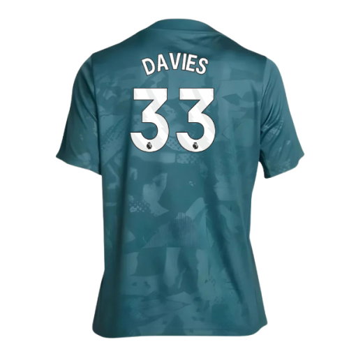 2024-2025 Tottenham Third Pre-Match Shirt (Kids) (Davies 33)