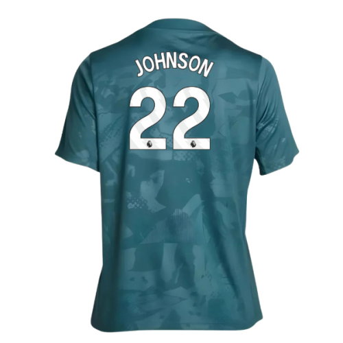 2024-2025 Tottenham Third Pre-Match Shirt (Kids) (Johnson 22)