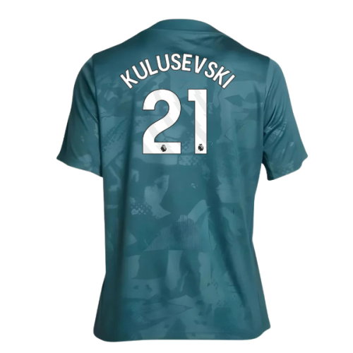 2024-2025 Tottenham Third Pre-Match Shirt (Kids) (Kulusevski 21)