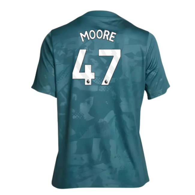 2024-2025 Tottenham Third Pre-Match Shirt (Kids) (Moore 47)