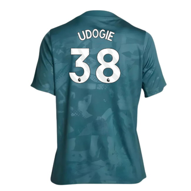 2024-2025 Tottenham Third Pre-Match Shirt (Kids) (Udogie 38)