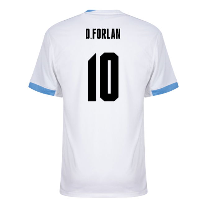 2024-2025 Uruguay Away Shirt (D.Forlan 10)
