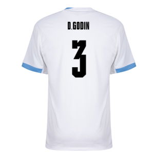 2024-2025 Uruguay Away Shirt (D.Godin 3)