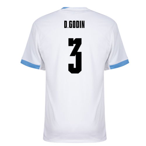 2024-2025 Uruguay Away Shirt (D.Godin 3)