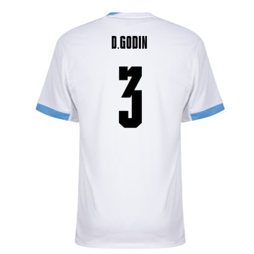 2024-2025 Uruguay Away Shirt (D.Godin 3)