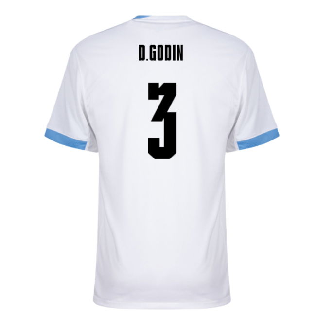 2024-2025 Uruguay Away Shirt (D.Godin 3)