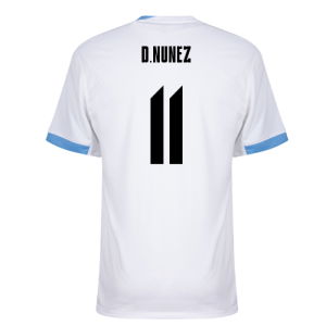 2024-2025 Uruguay Away Shirt (D.Nunez 11)