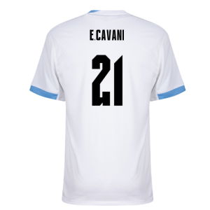 2024-2025 Uruguay Away Shirt (E.Cavani 21)