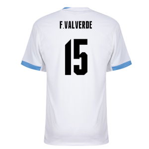 2024-2025 Uruguay Away Shirt (F.Valverde 15)