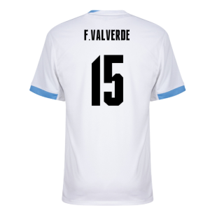 2024-2025 Uruguay Away Shirt (F.Valverde 15)