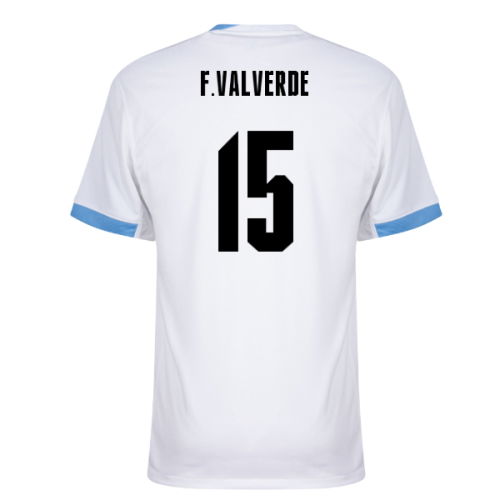 2024-2025 Uruguay Away Shirt (F.Valverde 15)