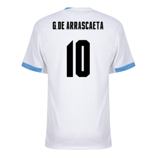 2024-2025 Uruguay Away Shirt (G.De Arrascaeta 10)