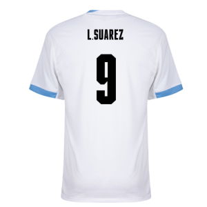 2024-2025 Uruguay Away Shirt (L.Suarez 9)
