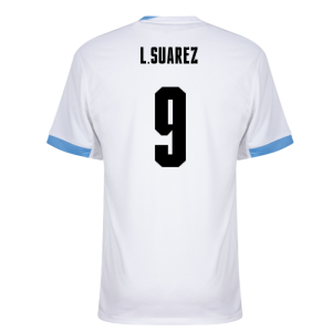 2024-2025 Uruguay Away Shirt (L.Suarez 9)