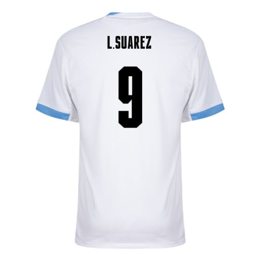 2024-2025 Uruguay Away Shirt (L.Suarez 9)