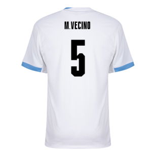 2024-2025 Uruguay Away Shirt (M.Vecino 5)